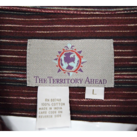 The Territory Ahead Men's Tribal Striped 🔥SOLD🔥 - Picture 8 of 8